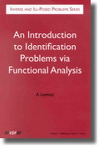 Abbildung von: An Introduction to Identification Problems via Functional Analysis - VSP International Science Publishers