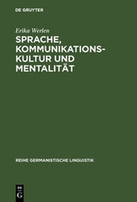 Abbildung von: Sprache, Kommunikationskultur und Mentalität - De Gruyter