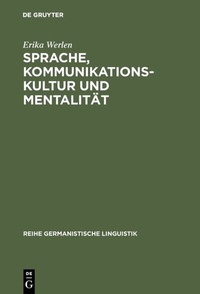 Abbildung von: Sprache, Kommunikationskultur und Mentalität - De Gruyter