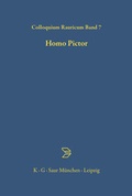 Cover: Homo Pictor - De Gruyter