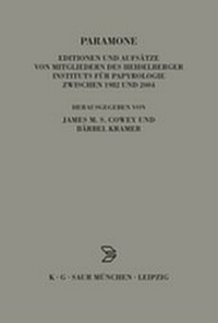Enlarge image Cover: Paramone - De Gruyter