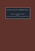 Cover: Justiz und NS-Verbrechen / JUSTIZ UND NS-VERBRECHEN 38 ** - De Gruyter