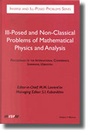 Cover: Ill-Posed and Non-Classical Problems of Mathematical Physics and Analysis - VSP International Science Publishers