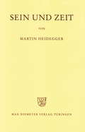Cover: Sein und Zeit - De Gruyter