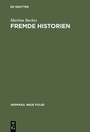 Cover: Fremde Historien - De Gruyter