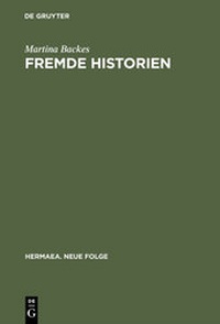 Enlarge image Cover: Fremde Historien - De Gruyter