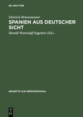 Cover: Spanien aus deutscher Sicht - De Gruyter