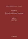 Cover: Lexikon deutsch-jüdischer Autoren / Hein-Hirs - De Gruyter
