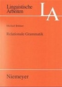 Cover: Relationale Grammatik - De Gruyter