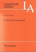 Cover: Relationale Grammatik - De Gruyter