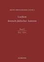 Cover: Lexikon deutsch-jüdischer Autoren / Frie - Gers - De Gruyter