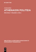 Cover: Athenaion politeia - De Gruyter
