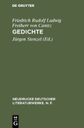 Cover: Gedichte - De Gruyter
