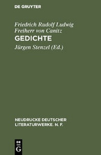 Enlarge image Cover: Gedichte - De Gruyter