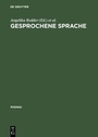 Cover: Gesprochene Sprache - De Gruyter