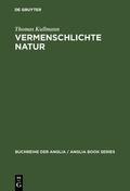 Cover: Vermenschlichte Natur - De Gruyter
