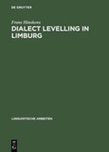 Cover: Dialect Levelling in Limburg - De Gruyter
