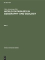 Cover: World Databases in Geography and Geology - De Gruyter Saur