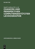 Abbildung von: Chancen und Perspektiven computergestützter Lexikographie - De Gruyter