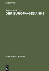 Enlarge image Cover: Der Europa-Gedanke - De Gruyter