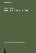 Cover: Dialekt im Alltag - De Gruyter