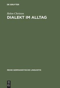 Cover: Dialekt im Alltag - De Gruyter