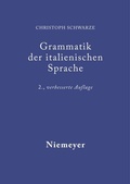 Cover: Grammatik der italienischen Sprache - De Gruyter