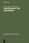 Cover: Theophrast De odoribus - De Gruyter