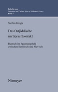 Cover: Das Ostjiddische im Sprachkontakt - De Gruyter