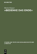 Cover: 'Bedenke das Ende' - De Gruyter