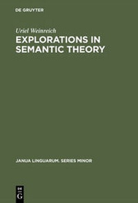 Enlarge image Cover: Explorations in Semantic Theory - De Gruyter Mouton