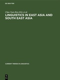 Cover: Linguistics in East Asia and South East Asia - De Gruyter Mouton