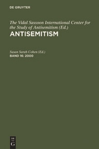 Bild vergrößern Bild: Antisemitism / 2000 - De Gruyter