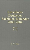 Cover: K&uuml;rschners Deutscher Sachbuch-Kalender / 2003/2004 - De Gruyter Saur