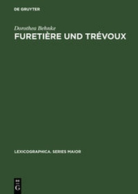 Abbildung von: Furetière und Trévoux - De Gruyter