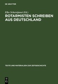 Cover: Rotarmisten schreiben aus Deutschland - De Gruyter
