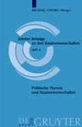 Cover: Politische Theorie und Staatswissenschaften - De Gruyter