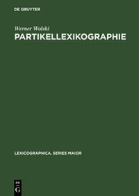 Abbildung von: Partikellexikographie - De Gruyter Mouton