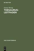 Cover: Thesaurus-Leitfaden - De Gruyter Saur
