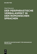 Cover: Der periphrastische Verbalaspekt in den romanischen Sprachen - De Gruyter