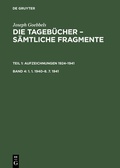 Cover: 1. 1. 1940-8. 7. 1941 - De Gruyter Saur