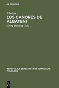 Cover: Los canones de Albateni - De Gruyter