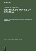 Cover: Early Sources in Aphasia and Related Disorders - De Gruyter Mouton