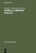 Cover: Public Library Policy - De Gruyter Saur