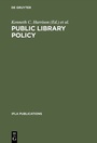 Cover: Public Library Policy - De Gruyter Saur