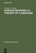 Cover: Horace Bushnell's theory of language - De Gruyter Mouton
