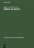 Cover: Xenia Slavica - De Gruyter Mouton