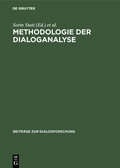 Cover: Methodologie der Dialoganalyse - De Gruyter