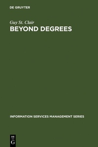 Abbildung von: Beyond Degrees - De Gruyter Saur