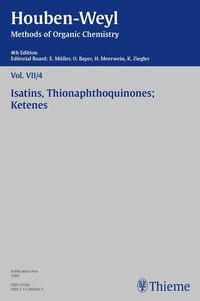 Abbildung von: Houben-Weyl Methods of Organic Chemistry Vol. VII/4, 4th Edition - Thieme